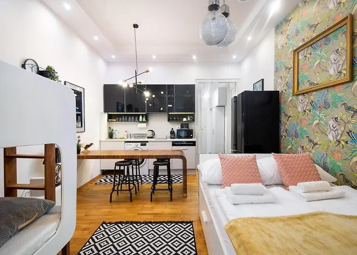 Lejlighed Economy Downtown Design - Free Parking - Balcony - Super Puplic Transport - Ac *