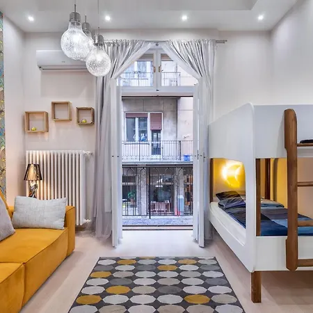 公寓 Economy Downtown Design - Free Parking - Balcony - Super Puplic Transport - Ac